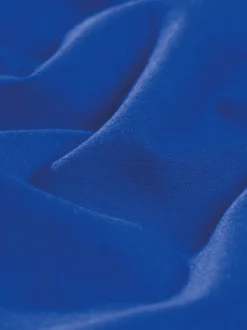 Pants aus Baumwolle/Elastan Royal