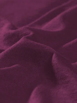 Pants aus Baumwolle/Elastan Sangria