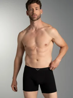 Pants mit praktischem Gummibund Schwarz