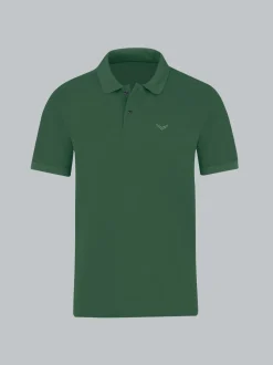 Polo-Shirt 100% Biobaumwolle Efeu