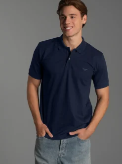 Polo-Shirt 100% Biobaumwolle Navy