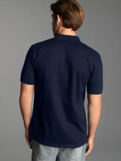 Polo-Shirt 100% Biobaumwolle Navy