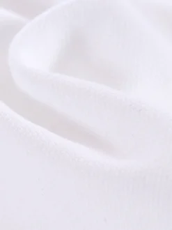 Polo-Shirt 100% Biobaumwolle Weiss