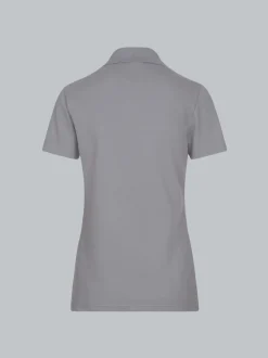 Poloshirt aus Baumwolle Cool-grey