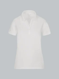 Poloshirt aus Baumwolle Weiss
