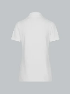 Poloshirt aus Baumwolle Weiss