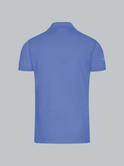 Poloshirt aus elast. Piqué Lavendel