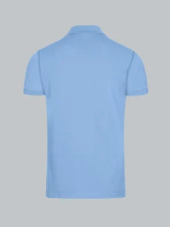 Poloshirt aus elast. Piqué Horizont