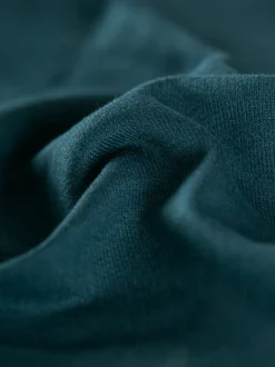 Poloshirt aus Sweat-Qualität Saphir