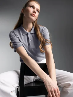 Poloshirt DELUXE Piqué Cool-grey