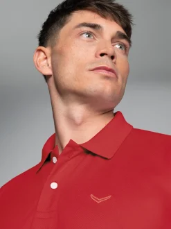 Poloshirt DELUXE Piqué Kirsch