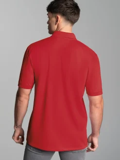 Poloshirt DELUXE Piqué Kirsch