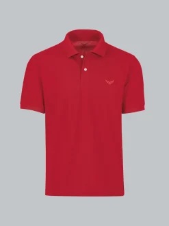 Poloshirt DELUXE Piqué Kirsch