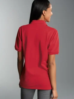 Poloshirt DELUXE Piqué Kirsch