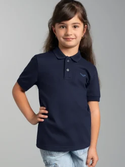 Poloshirt DELUXE Piqué Navy