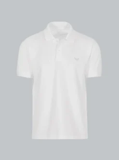 Poloshirt DELUXE Piqué Weiss