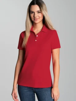 Poloshirt Kirsch