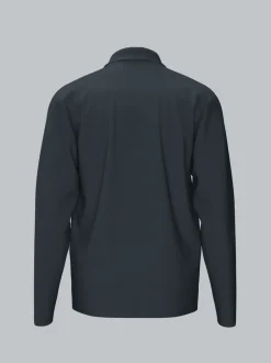 Poloshirt mit Brusttasche Anthrazit