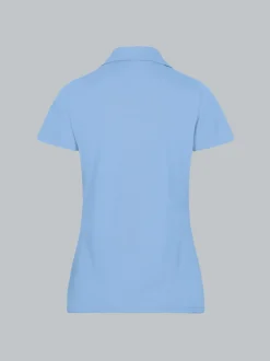 Poloshirt ohne Knopfleiste Horizont