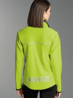 Praktische Sportjacke aus Microfaser Lemon