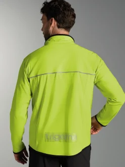 Praktische Sportjacke aus Microfaser Lemon