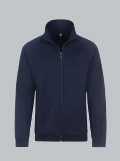 Raglanjacke aus Sweat-Qualität Navy