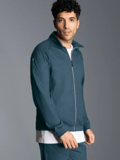 Raglanjacke Jeans-melange