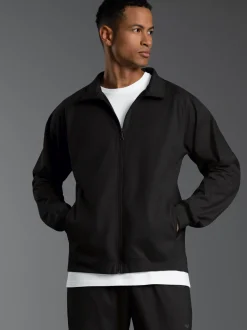 Raglanjacke Schwarz