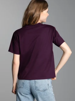 Relaxed Fit T-ShirtAubergine