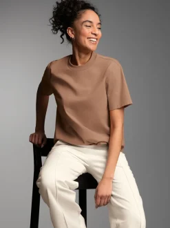 Relaxed Fit T-ShirtHaselnuss