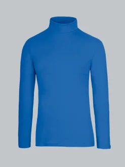 Rollkragenshirt Electric-blue