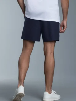 Shorts aus 100% Baumwolle Navy