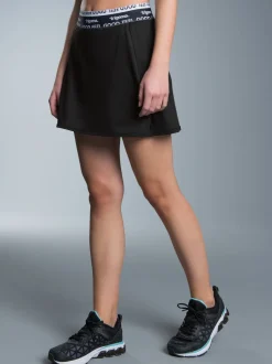 Skort / Sport Hosenrock Schwarz