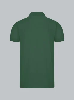 Slim Fit Poloshirt aus DELUXE-Piqué Efeu