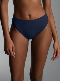 Slip aus Polyamid/Elastan Navy
