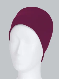 Soft-Cap aus Viskose Sangria