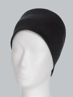 Soft-Cap aus Viskose Schwarz