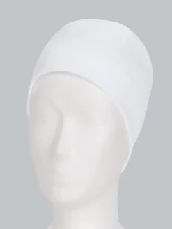 Soft-Cap aus Viskose Weiss