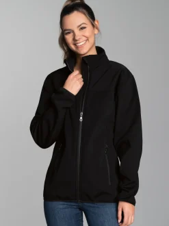 Softshelljacke RV unisex Schwarz