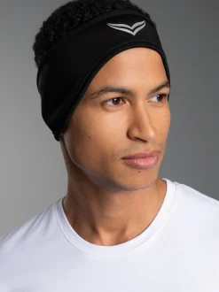 Softshell-Stirnband Schwarz