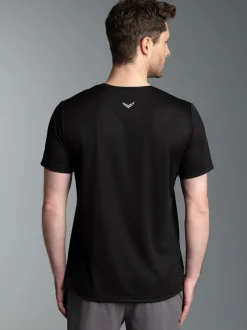 Sport Funktionsshirt Schwarz