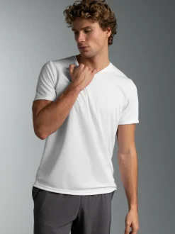 Sport Funktionsshirt Weiss