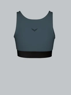 Sport-Bustier Anthrazit