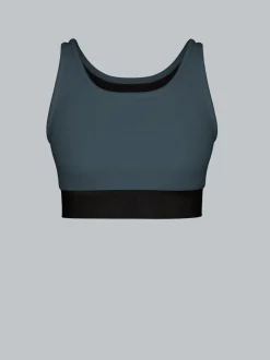 Sport-Bustier Anthrazit