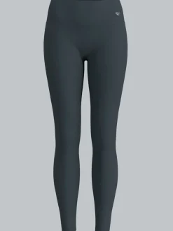 Sportleggings mit hohem Bund Anthrazit