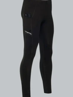 Sportleggings mit praktischer Tasche Schwarz