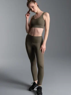 Sport-Set mit reflektierender Schwinge Khaki