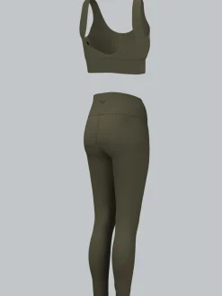 Sport-Set mit reflektierender Schwinge Khaki