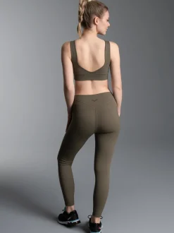 Sport-Set mit reflektierender Schwinge Khaki