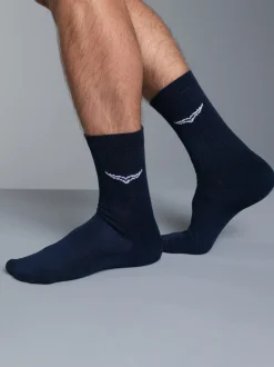Sportsocken im Doppelpack Navy
